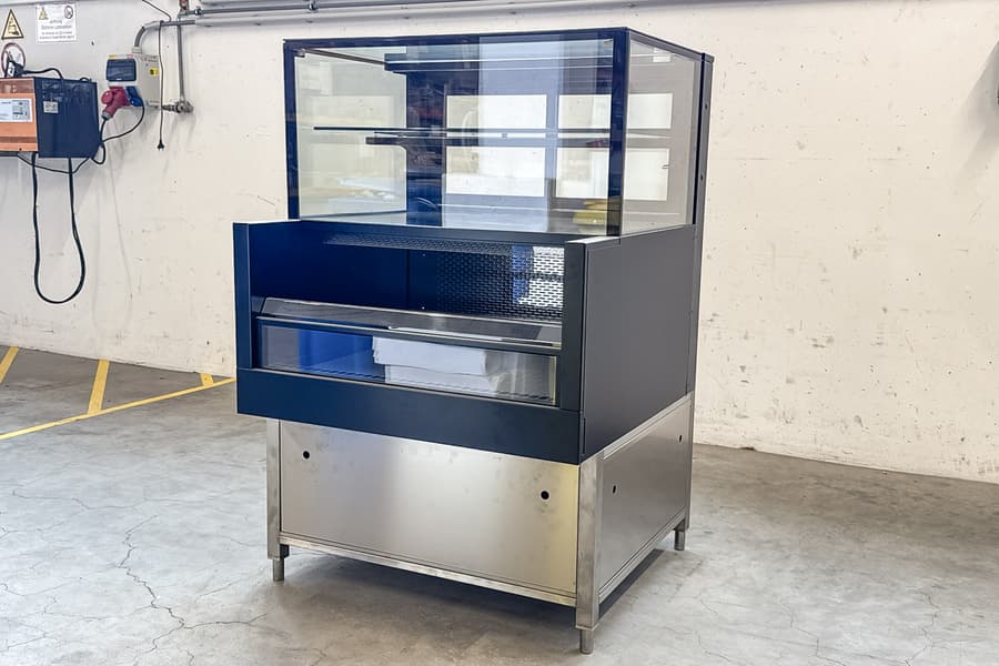 Kombinations-SB Vitrine Ideal AKE Green GE-90-90-E, kalt/neutral